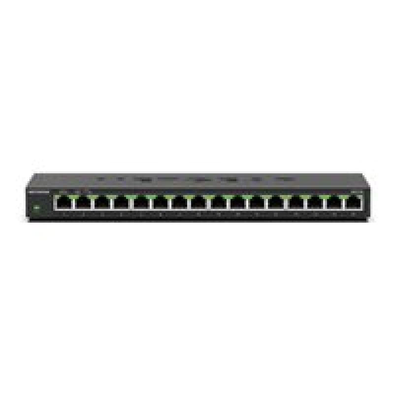 NETGEAR 16-Port Gigabit Ethernet Unmanaged Switch mit 1 dedizierten 10G/Multi-Gig Port