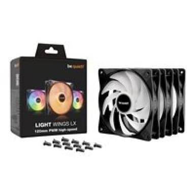 BE QUIET 120mm LIGHT WINGS LX PWM high-speed Triple-Pack