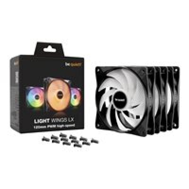BE QUIET 120mm LIGHT WINGS LX PWM high-speed Triple-Pack