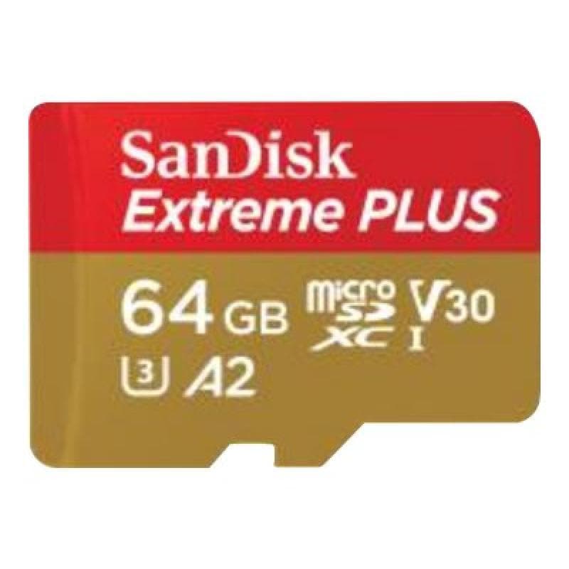 SANDISK Extreme PLUS Speicherkarte 64GB