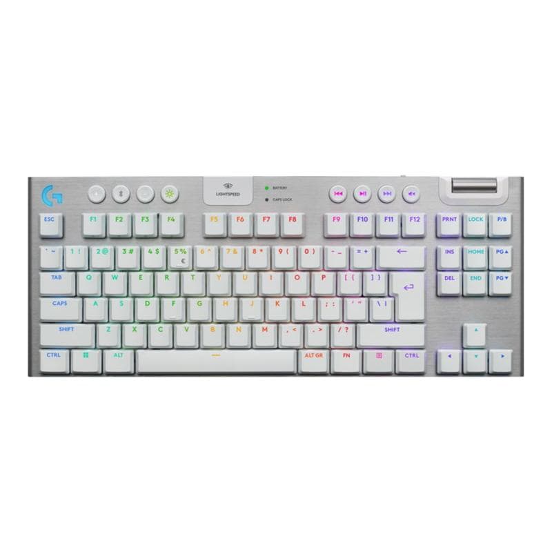 LOGITECH G G915 X - Tastatur - Gaming, LIGHTSPEED - TKL - Hintergrundbeleuchtung - kabellos