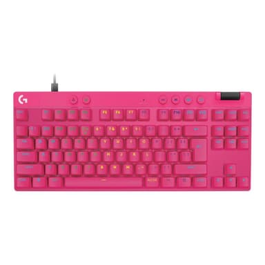 LOGITECH G PRO X RAPID - Tastatur - TKL - Hintergrundbeleuchtung - USB - QWERTY - US International