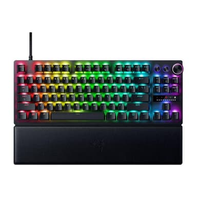 RAZER RZ03-04980100-R3M1 Tastatur Gaming USB QWERTY US Englisch Schwarz (RZ03-04980100-R3M1)
