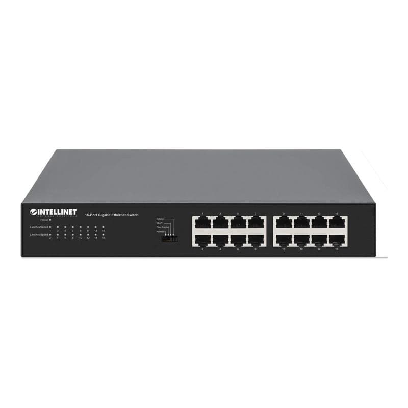 INTELLINET 16-Port Gigabit Ethernet Switch