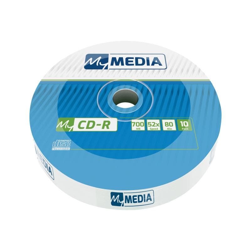 VERBATIM MyMedia My CD-R, 52x, CD-R, 120 mm, 700 MB, Spindel, 10 Stück(e)