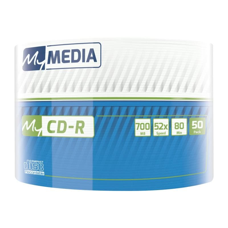 VERBATIM MyMedia - 50 x CD-R - 700 MB (80 Min) 52x - Matt Silver