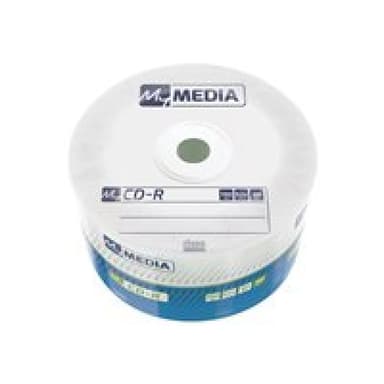 VERBATIM MyMedia - 50 x CD-R - 700 MB (80 Min) 52x - Matt Silver