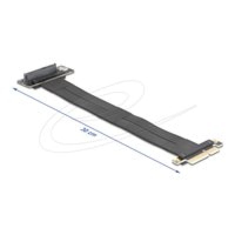 DELOCK 81506, PCIe, U.2, Männlich, Schwarz, 0,3 m, 1 Stück(e)