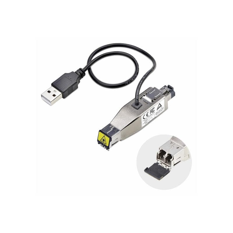 STARTECH.COM Gigabit Fiber to RJ45 Ethernet Media Converter, Micro Mini