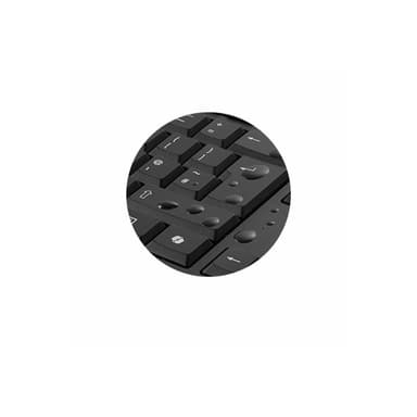 KENSINGTON KM100 EQ Tastatur und Maus Set, Kabelgebunden, USB, Membran Key Switch, QWERTY,