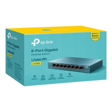 TP-LINK Switch 8x FE LS108G (Steel Case)