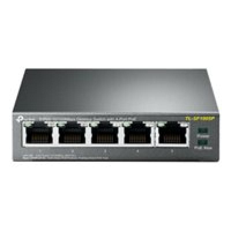 TP-LINK Switch 5x FE TL-SF1005P (4xPOE+/58W)