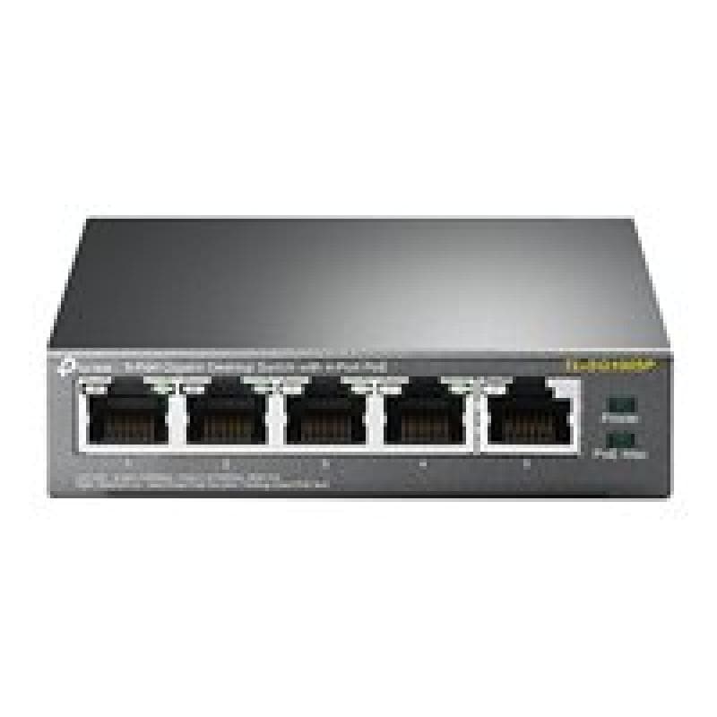 TP-LINK Switch 5x GE TL-SG1005P (4xPOE/65W)