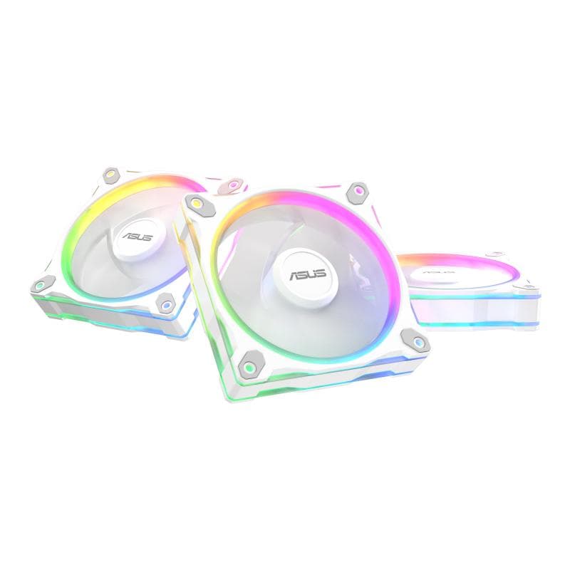 ASUS PRIME MR120 FAN ARGB REVERSE WHITE 3IN1
