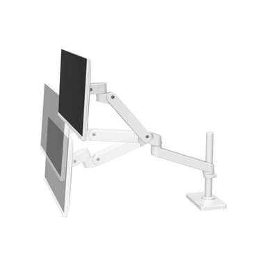 ERGOTRON LX PRO Monitor Arm mit hoher Säule in Weiß - Tischhalterung