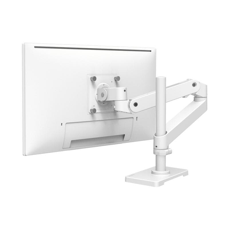 ERGOTRON LX PRO Monitor Arm mit hoher Säule in Weiß - Tischhalterung
