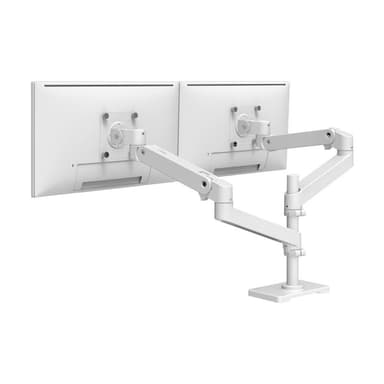 ERGOTRON LX PRO Dual Monitor Arm in Weiß - Tischhalterung