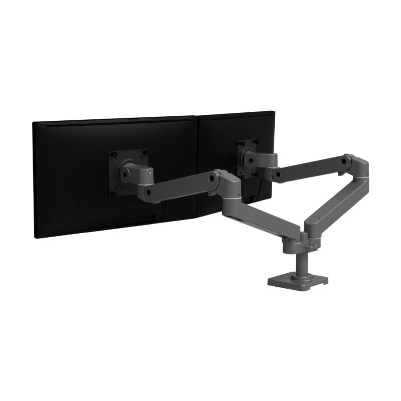 ERGOTRON LX PRO Dual Monitor Arm in Grau - Tischhalterung