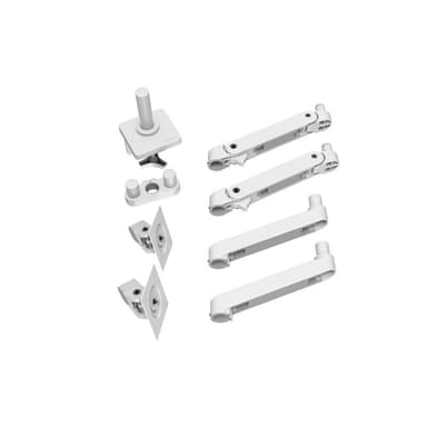 ERGOTRON LX PRO Dual Monitor Arm in Weiß - Tischhalterung