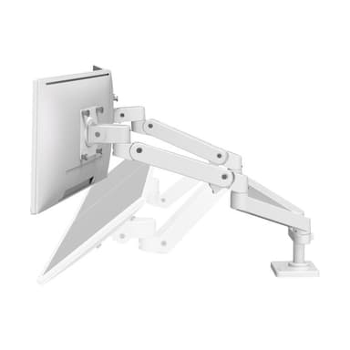 ERGOTRON LX PRO Dual Monitor Arm in Weiß - Tischhalterung