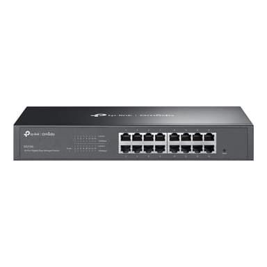 TP-LINK Omada 16-Port Gigabit Easy Managed SwitchPORT: 16× Gigabit RJ45 PortsSPEC: 1U 13-inch Rack-m