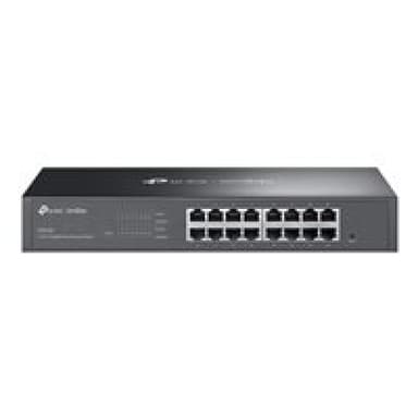 TP-LINK Omada 16-Port Gigabit Easy Managed SwitchPORT: 16× Gigabit RJ45 PortsSPEC: 1U 13-inch Rack-m