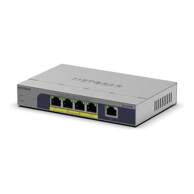 NETGEAR 5PT GB UNMANAGED SWITCH W/POE+ GS105PP