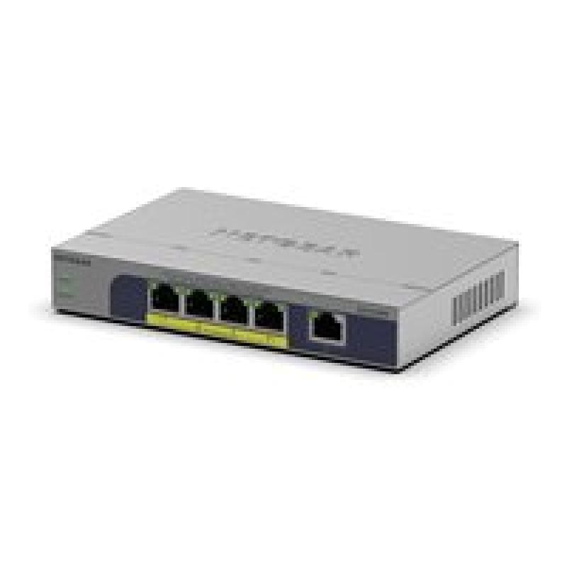 NETGEAR 5PT GB UNMANAGED SWITCH W/POE+ GS105PP