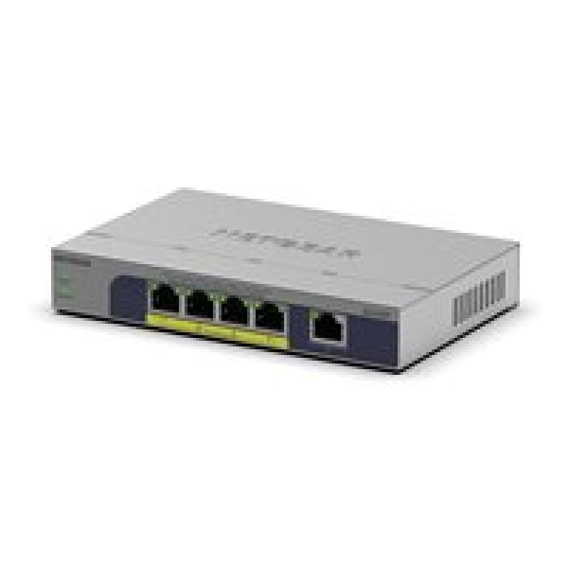 NETGEAR 5PT GB UNMANAGED SWITCH W/POE+ GS105P