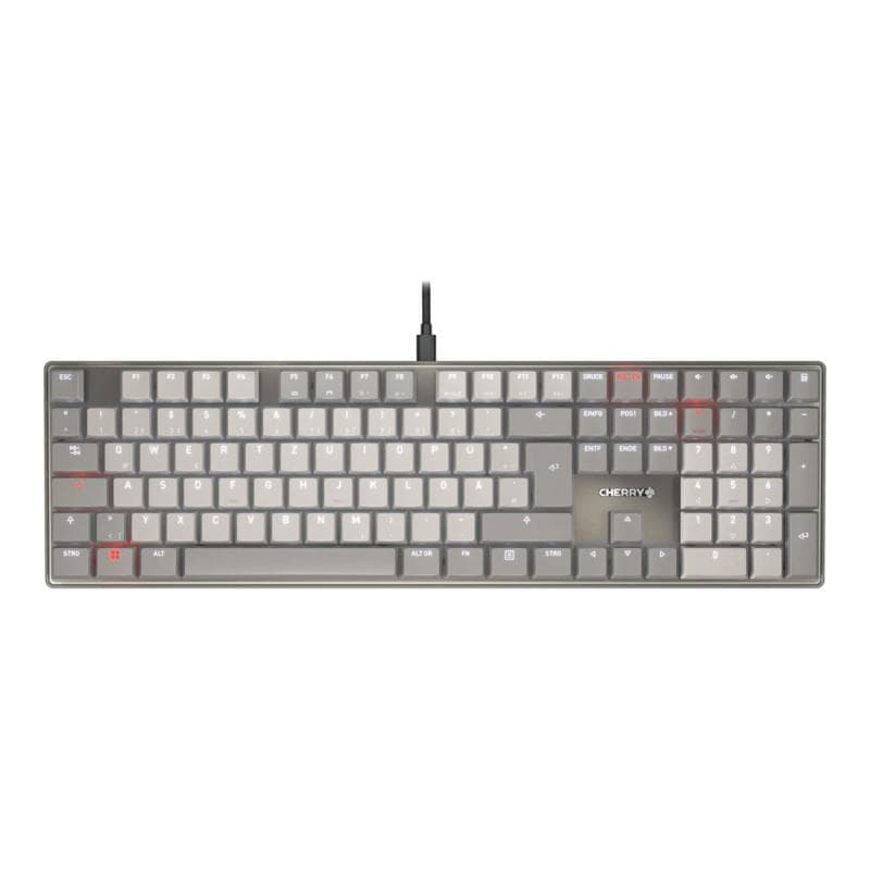 CHERRY Keyboard Corded Mechanical MX LP 2.0 Ivory (DE)