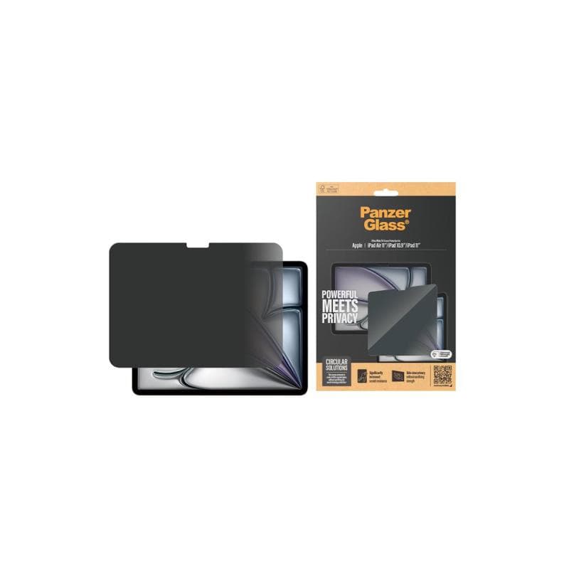 PANZERGLASS Privacy Displayschutzglas Ultra-Wide Fit Apple iPad Air 11″ (2024) & iPad 10,9″ (2022)