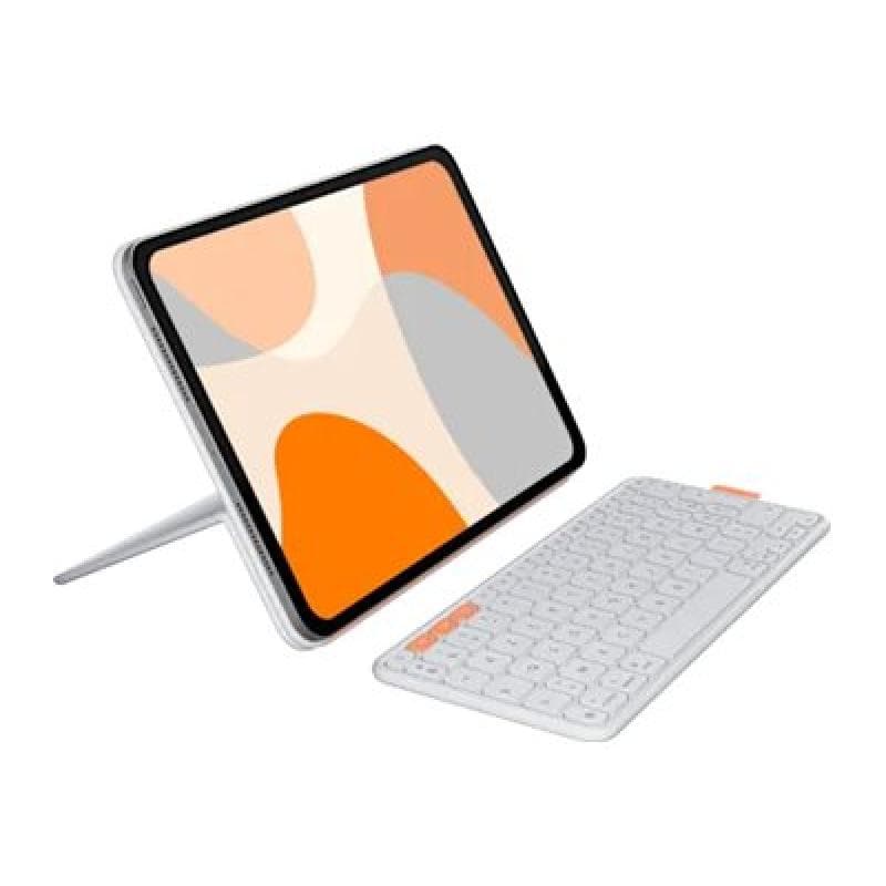 LOGITECH FLIP FOLIO - PALE GREY-FRA-BT