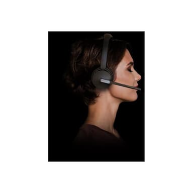 YEALINK WH64 Mono UC (schwarz, DECT, Bluetooth, Ladestation, USB)