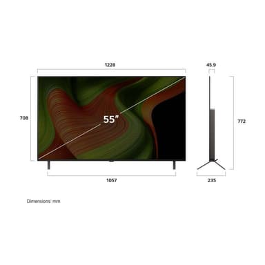 LG OLED55B59LA 139cm (55″)