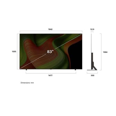 LG OLED83B59LA 210cm (83″)