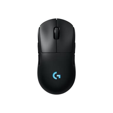 LOGITECH PRO 2 LIGHTSPEED Schwarz GamingMaus, Rechts- und Linkshändig, LIGHTSYNC RGB