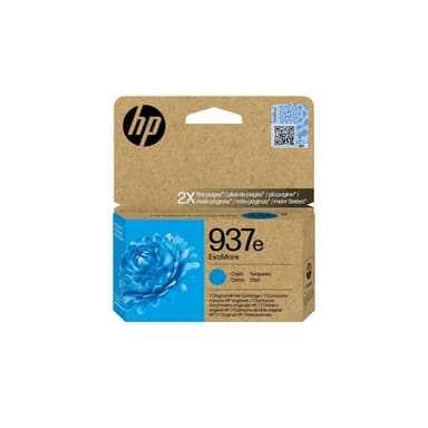 HP 937e EvoMore - Cyan - original - Tintenpatrone