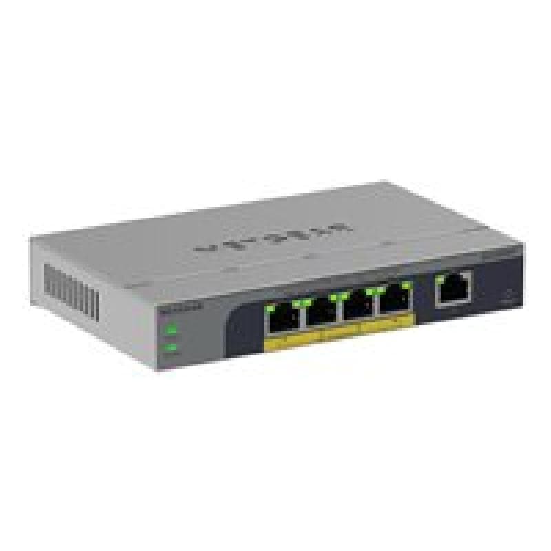 NETGEAR GS105EPP 8-Port Gigabit Ethernet Hochleistungs PoE + Plus Switch, PoE Budget 120 W, lüfterlo