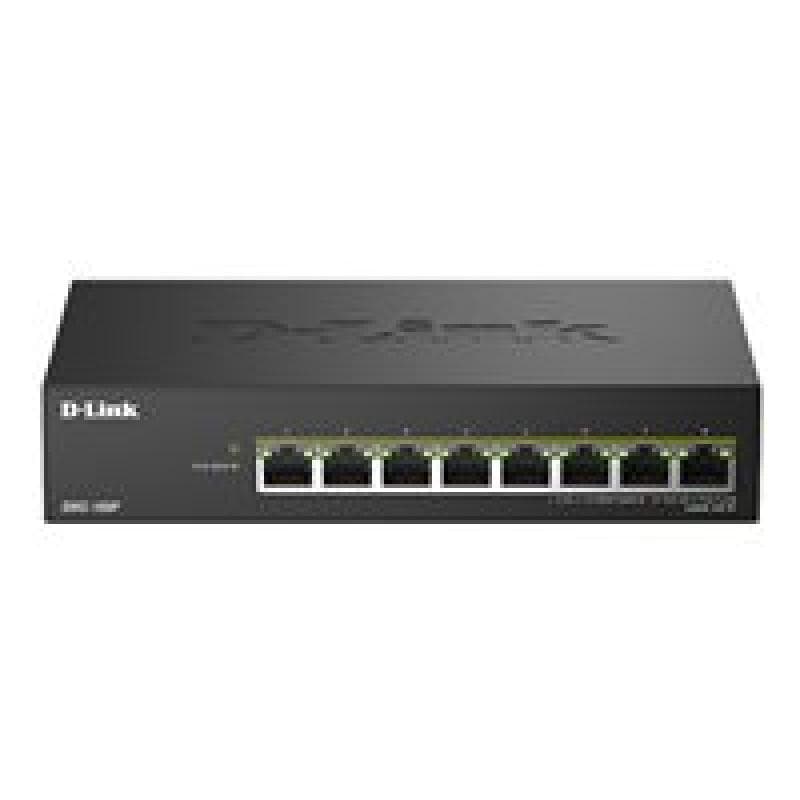 D-LINK DMS-108P/E 8-Port Multi-Gigabit Unmanaged PoE Switch