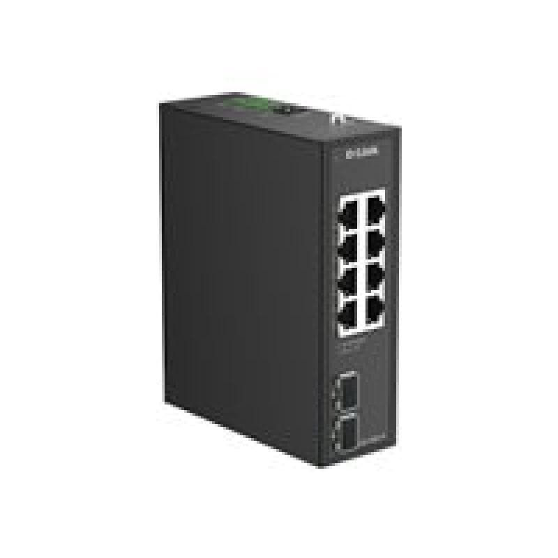 D-LINK DIS-100G-10-Port Gigabit Industrial Unmanag. Switch