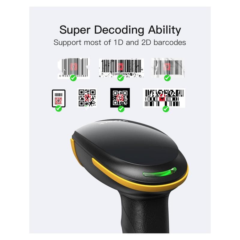 INATECK Barcodescanner 23 black [BCST-23_black]