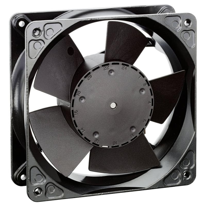 PAPST EBM Papst 4114NU Axiallüfter 24 V/DC 168 m³/h (L x B x H) 119 x 119 x 38 mm