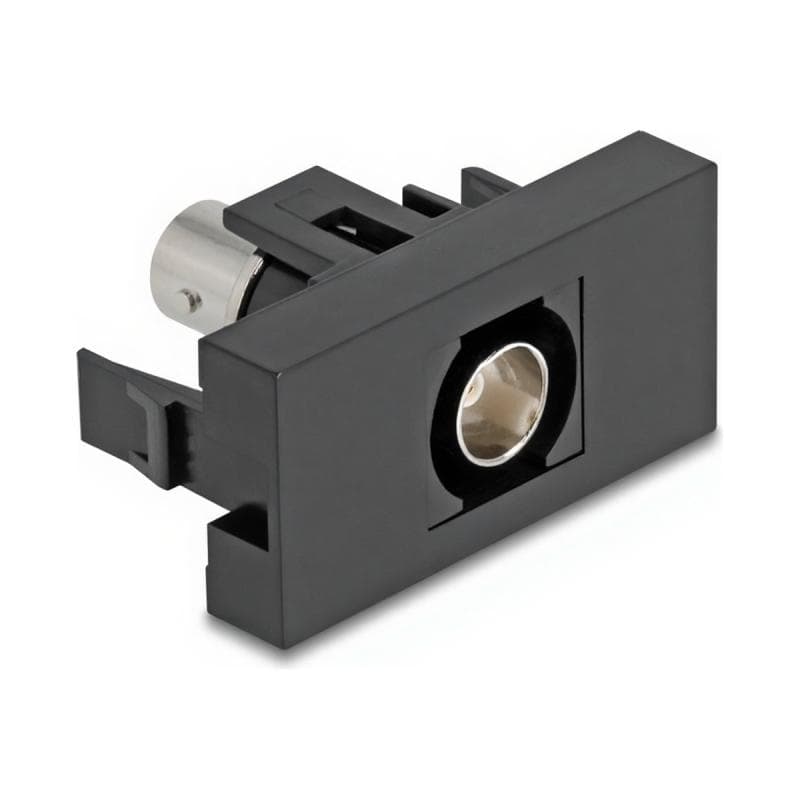 DELOCK Easy 45modul BNC Buchse zu BNC Buchse schwarz