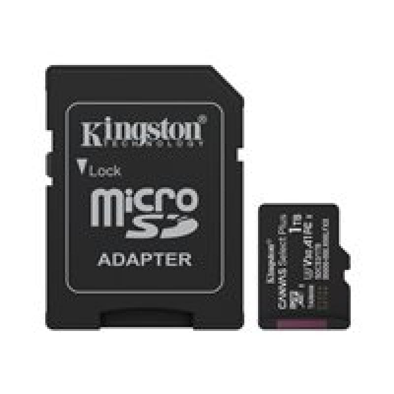 KINGSTON Canvas Select Plus Gen3 150MB/s A1 Card + Adapter 1TB