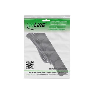 INLINE Outdoor-Steckdosenleiste, 6-fach Schutzkontakt, IP44, mit Schalter, 3m (164