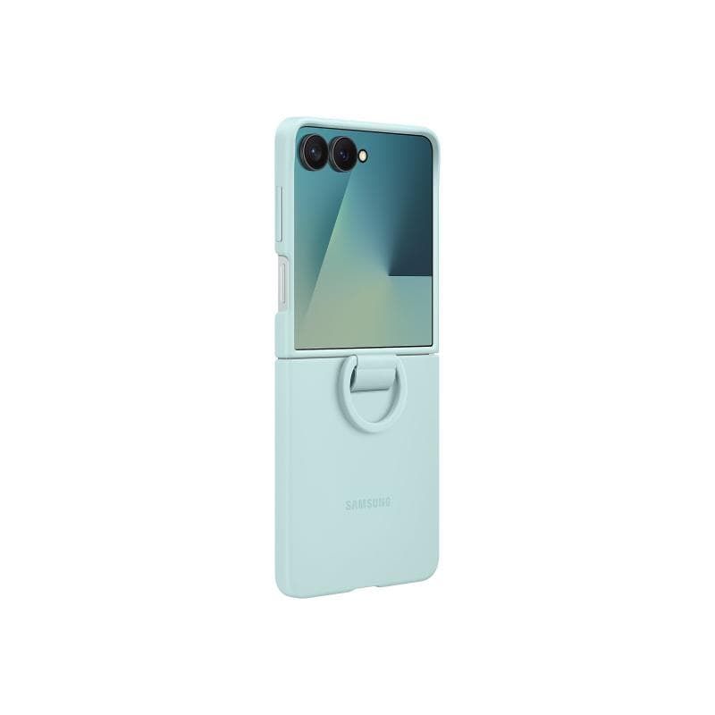 SAMSUNG Ring Case (Silicone) fr Galaxy Flip7 Light Cyan