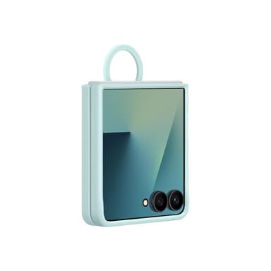 SAMSUNG Ring Case (Silicone) fr Galaxy Flip7 Light Cyan