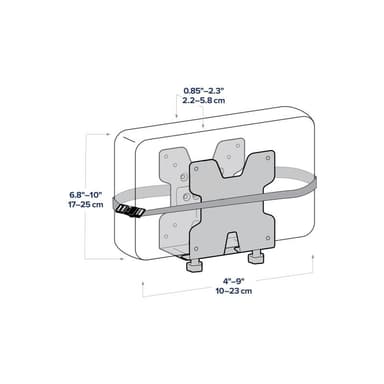 ERGOTRON Tischklemme LX PRO MULTI-ARM-BASIS ESW