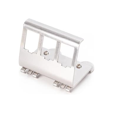 DIGITUS Hutschienenadapter für 3x Keystone Module