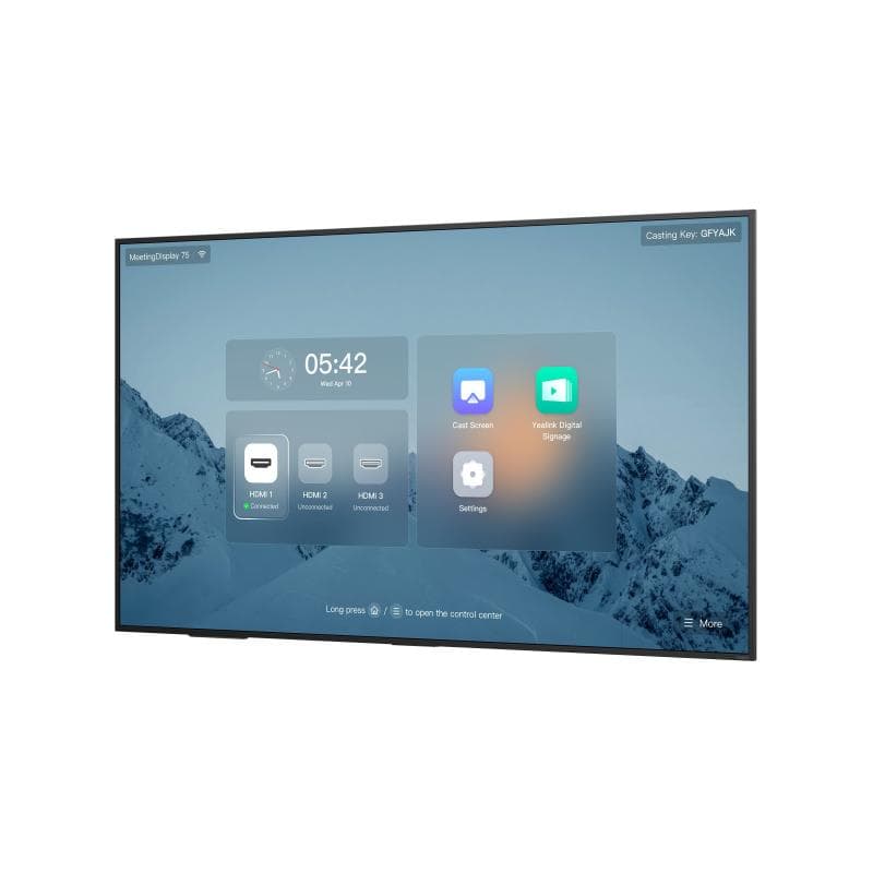YEALINK MD75 Meeting Display 75 inch (Speditionsversand)